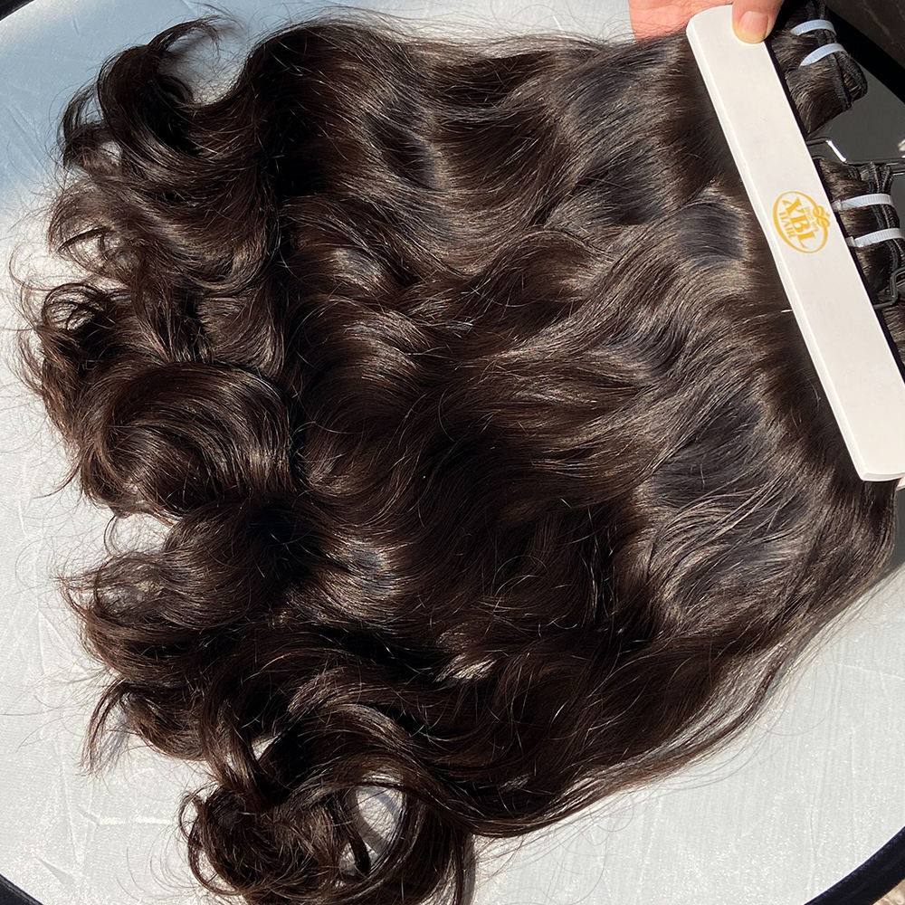 Virgin Human Hair Weave Bundles - Double Weft Natural Hair Extensions