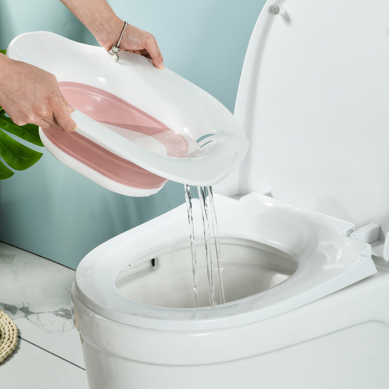 Foldable Bidet Basin for Maternity Care - Squat-Free Portable Bathroom Sink