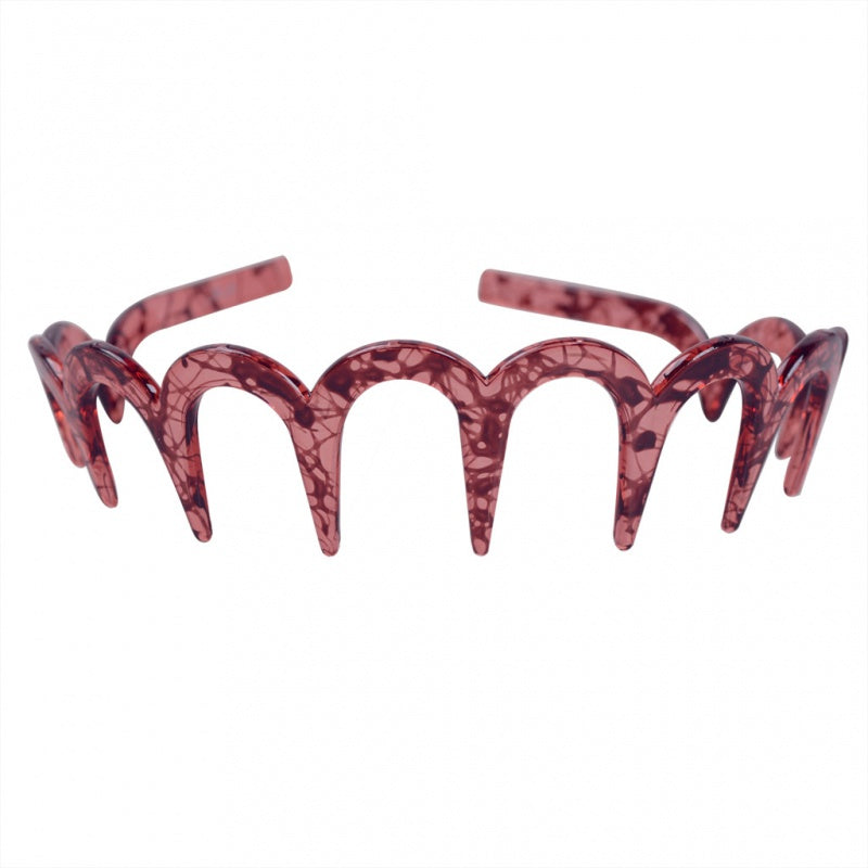Drop-Resistant Toothed U-Shaped Hair Headband for Hair & Beauty