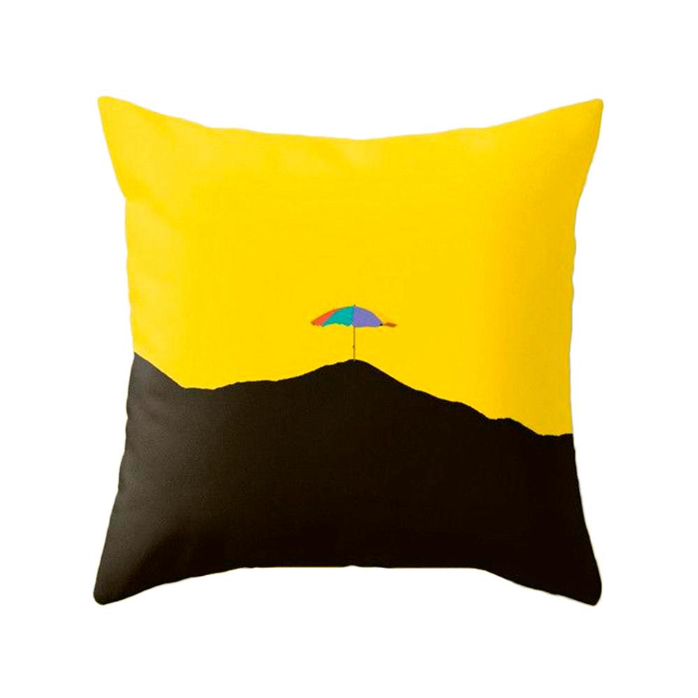 Northern Europe Style Geometric Plush Cushion Cover 45x45cm Home Decor