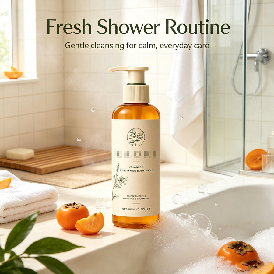 Gentle Skin Cleansing Foam 100ml Moisturizing Body Wash for Soft, Tightness-Free Skin