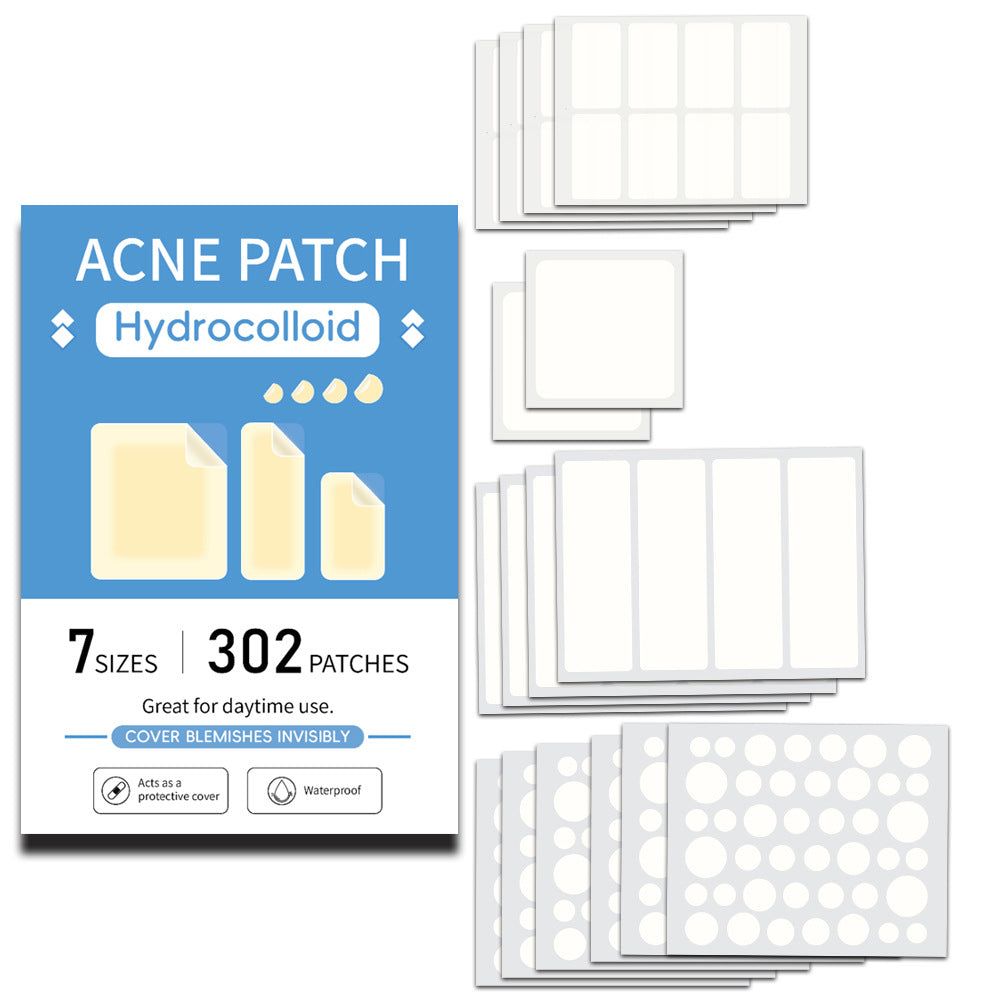 Acne Cover Patch Set 302 Pieces - Clear Skin Pimple Treatment