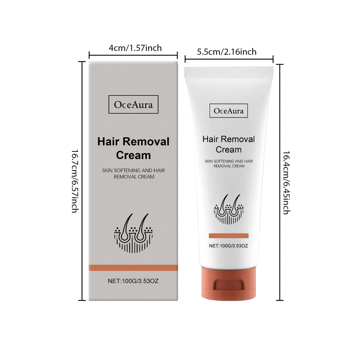 Gentle Hair Removal Cream 100g