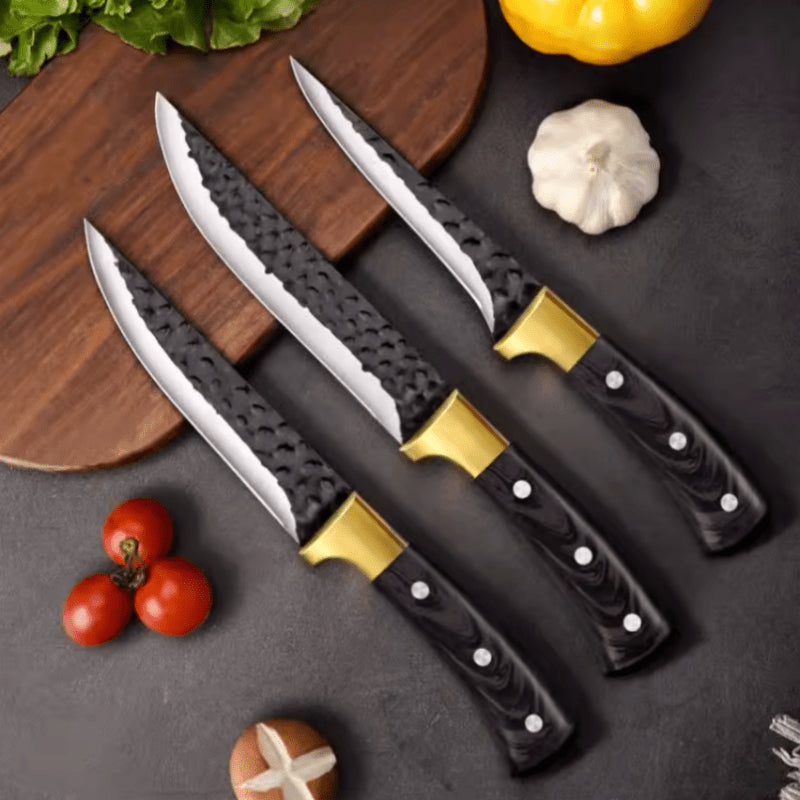 3-Piece Kitchen Knife Set - Precision Cutting Tools