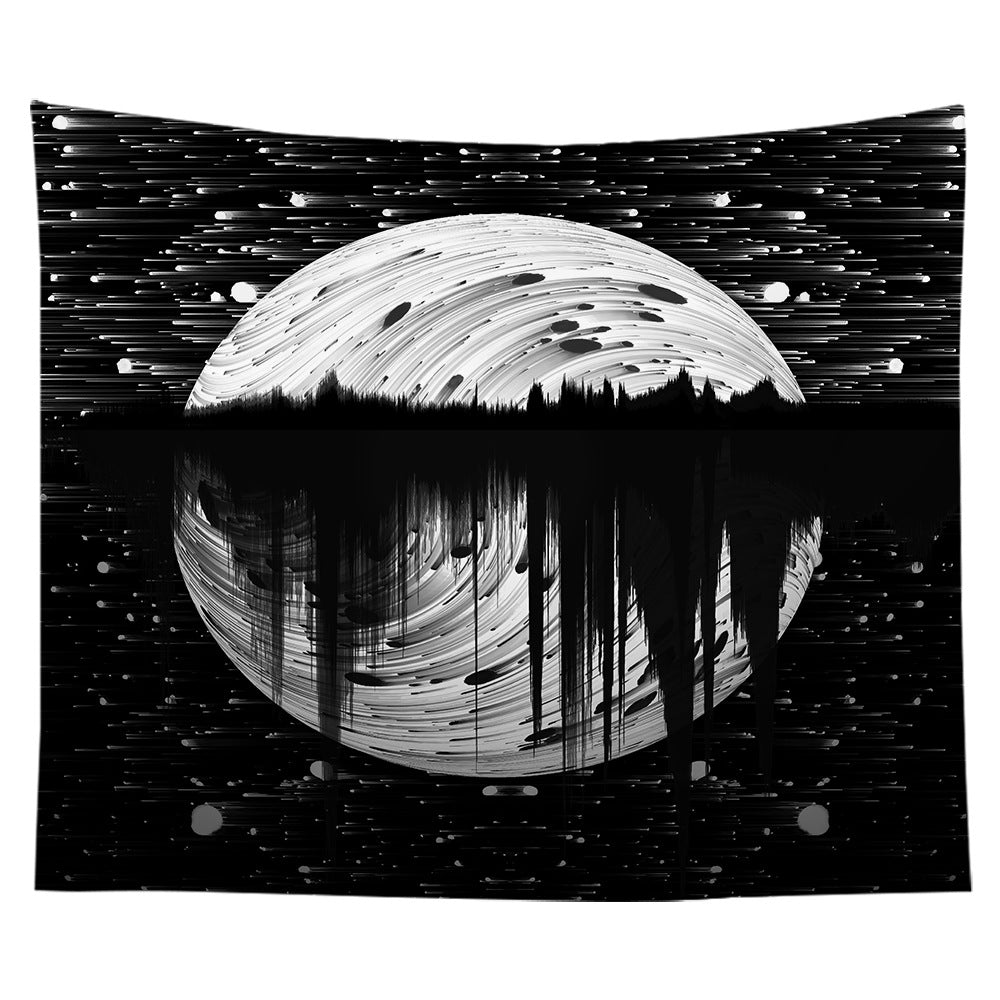 Abstract Art Wall Tapestry for Home Decor - Wind Pattern Fabric Hanging