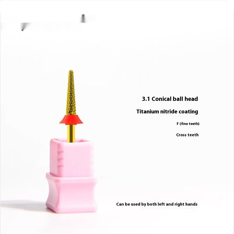 Tungsten Steel Nail Polishing Head