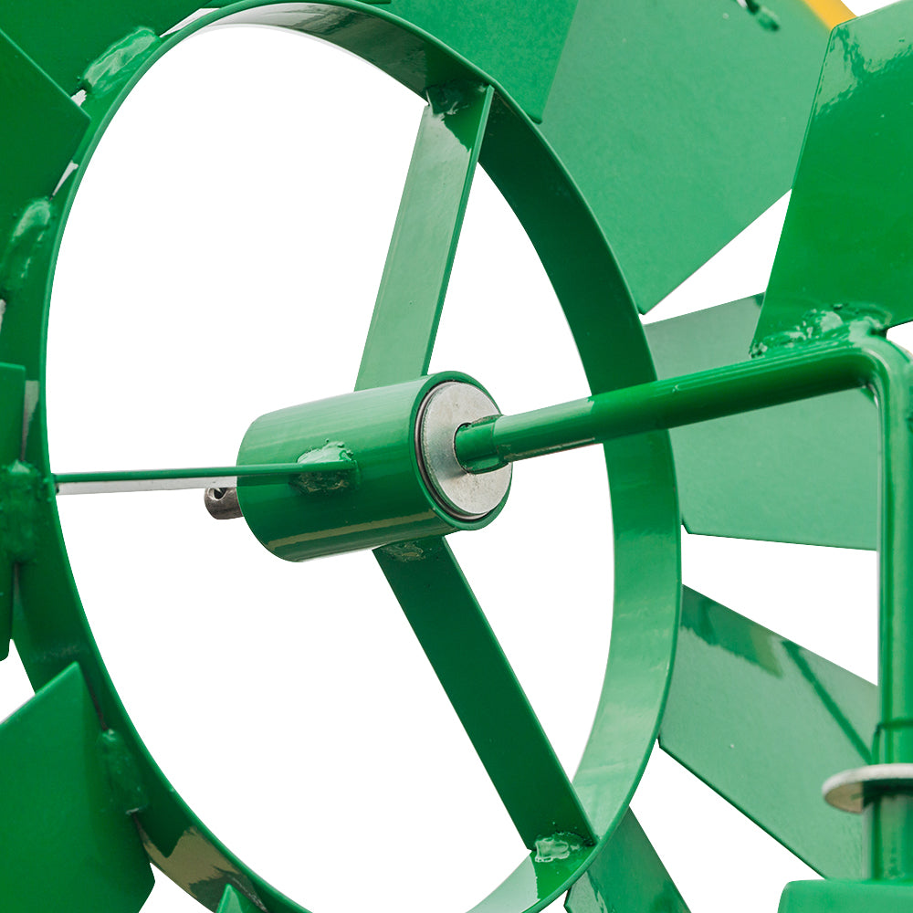 8FT Weather-Resistant Garden Windmill with Steel Frame for Lawn Decor