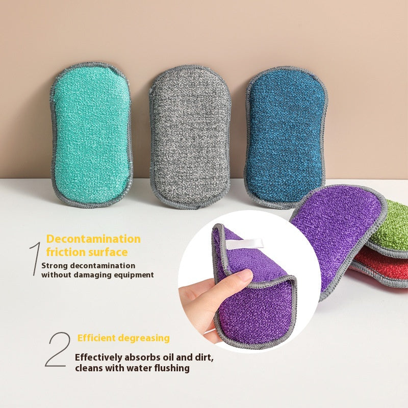 Microfiber Kitchen Dishwashing Sponge Mop - Thick, Absorbent Cleaning Tool