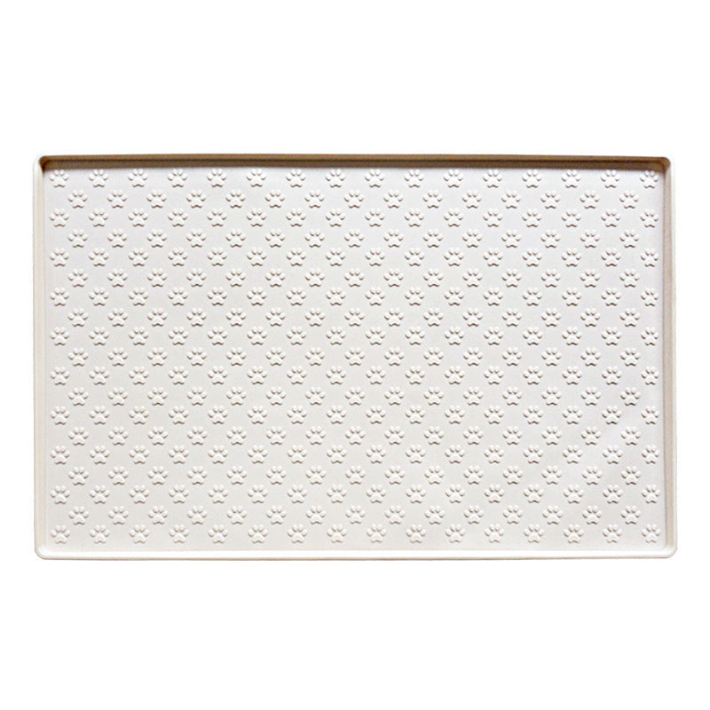 Waterproof Silicone Pet Mat for Dogs and Cats - Easy to Clean Square Placemat
