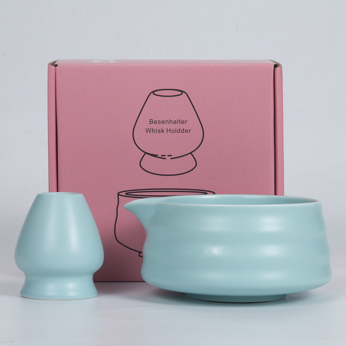 Japanese Matcha Ceramic Bowl - Traditional Tea Drinking Bowl for Kitchen