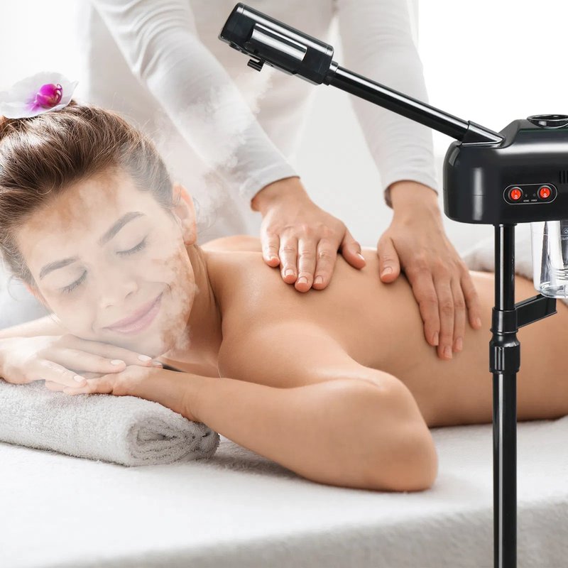 Facial Steamer with 3X Magnifying Lamp & Ozone