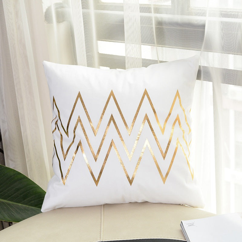 Modern Decorative Pillow Cover 45x45cm Geometric Abstract Style