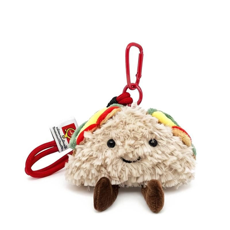 Creative Plush Toy Afternoon Tea Decoration Set - Fun Cartoon Gift