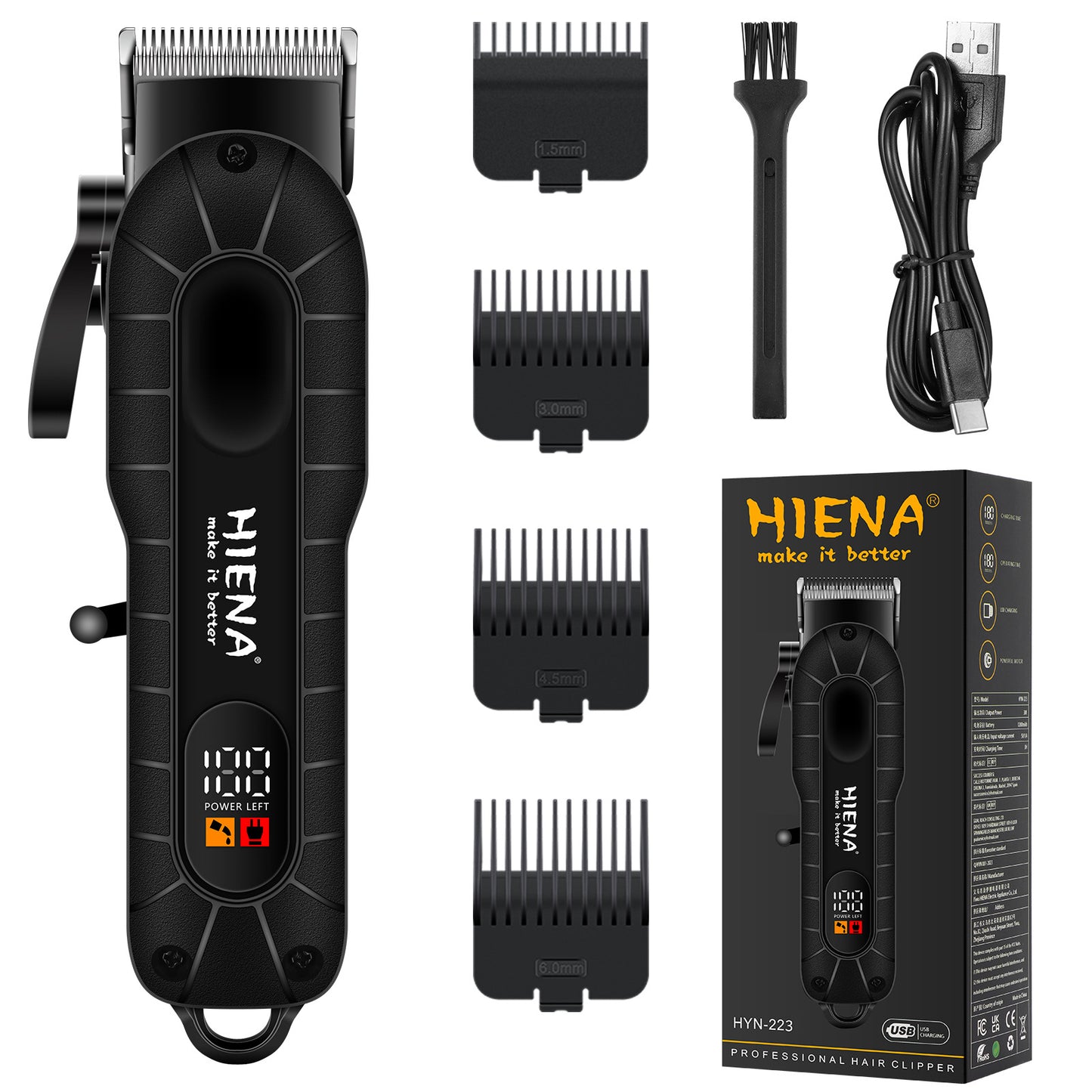 Retro Electric Barber Razor Set for Hair & Skin Grooming