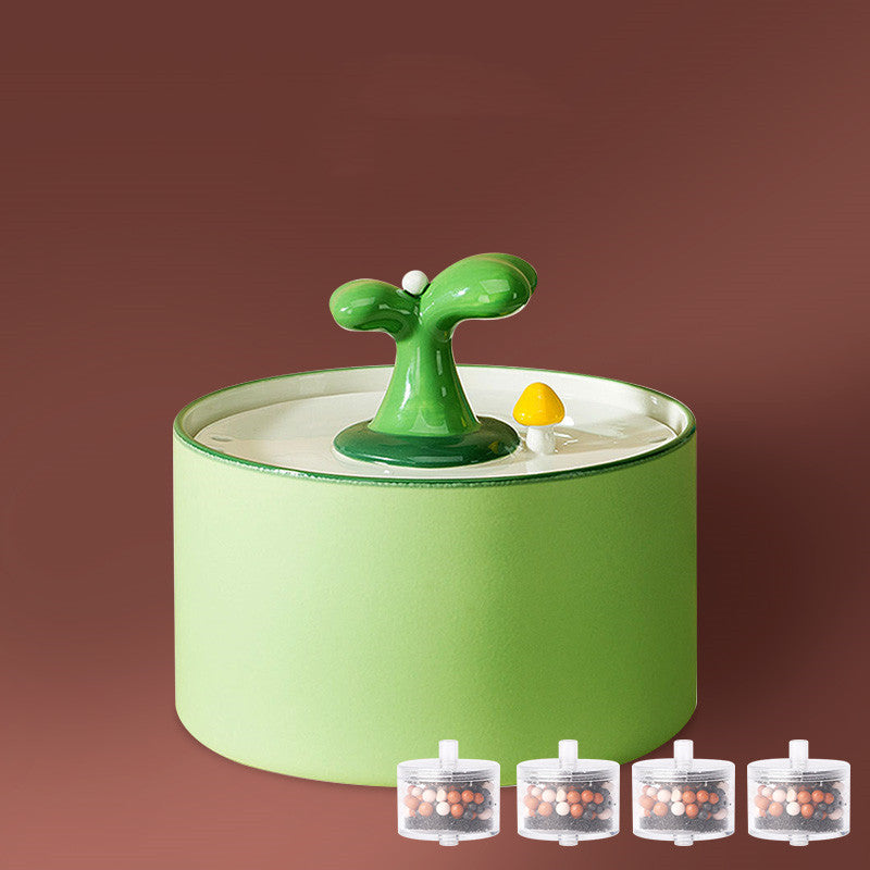 Automatic Water Fountain for Cats and Pets - Non-Wet Drinking Dispenser