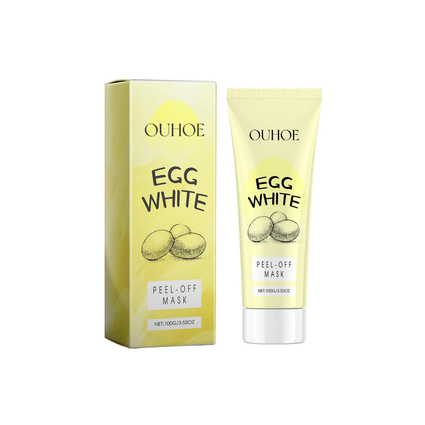 Exfoliating Peel-Off Facial Mask with Collagen & Lemon Extract - 100g