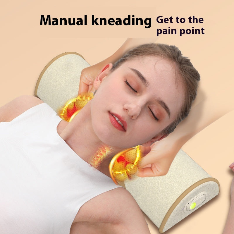 Cervical Massage Pillow - Neck & Shoulder Pain Relief, 390x130x70mm
