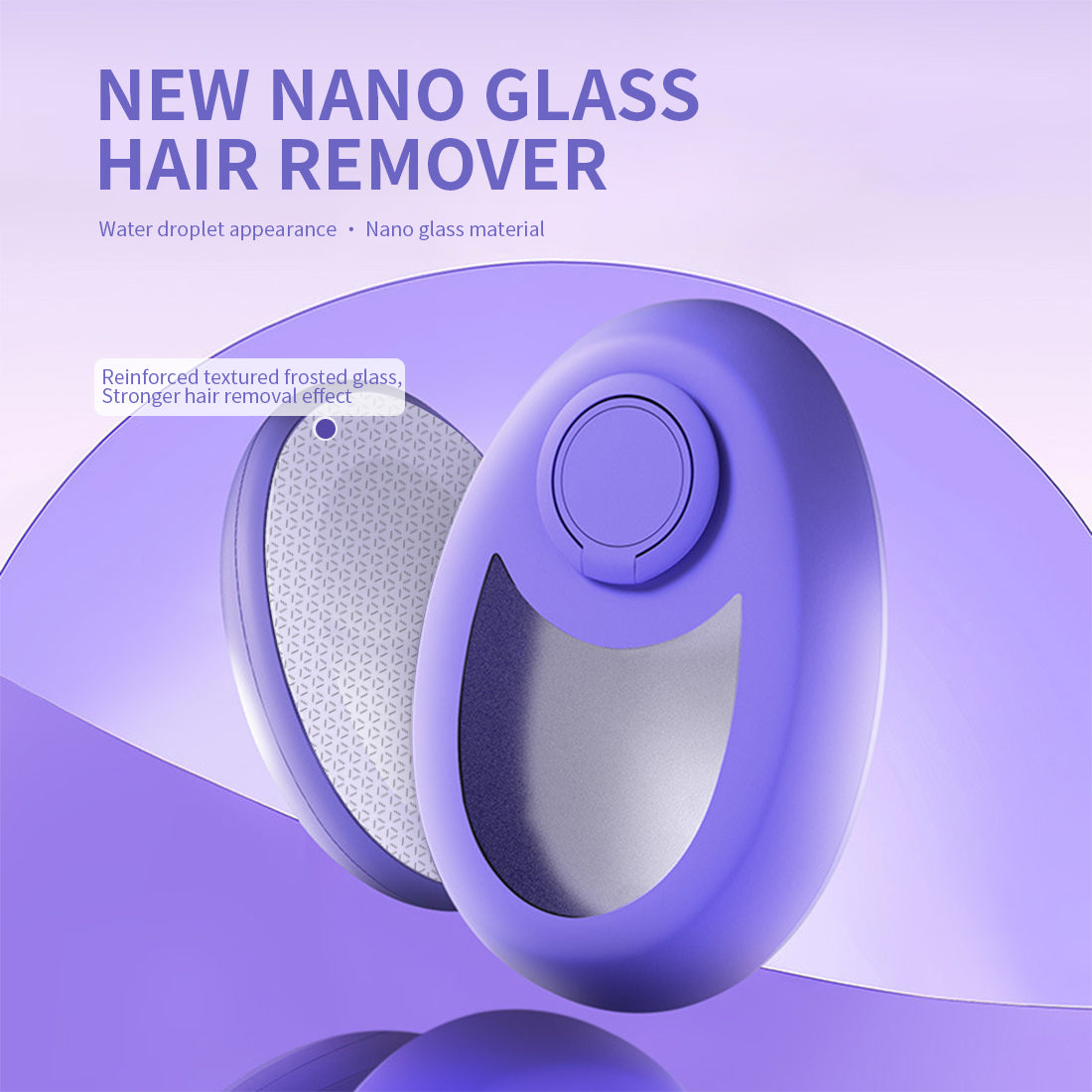 Crystal Hair Eraser - Painless Exfoliating Hair Removal Tool