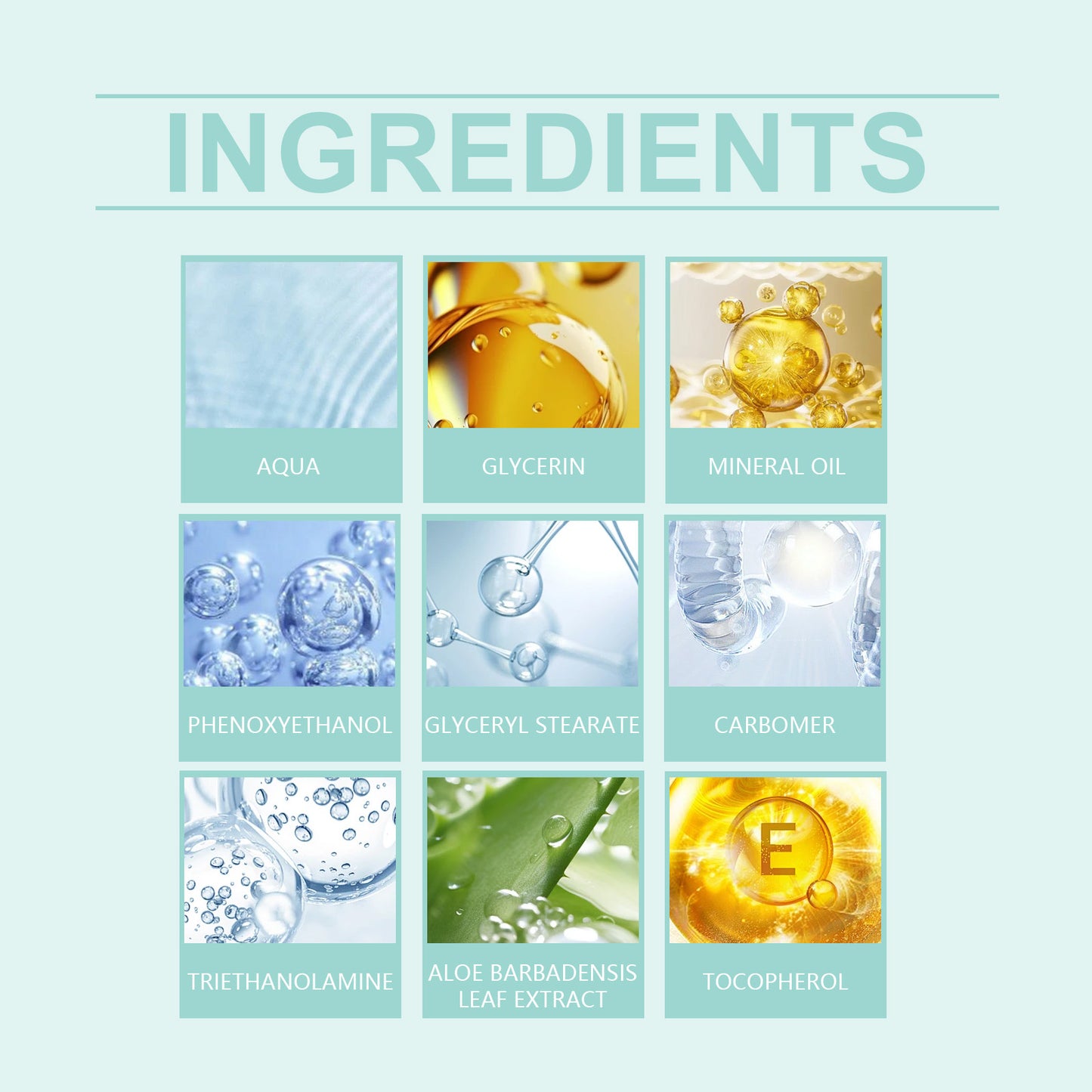 Anti-Aging Facial Moisturizer with Aloe Vera and Vitamin E - 50g