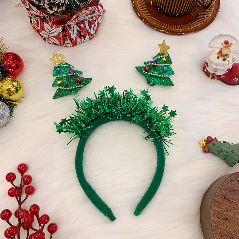 Christmas Light Headband for Women – Snowflake & Holiday Styles