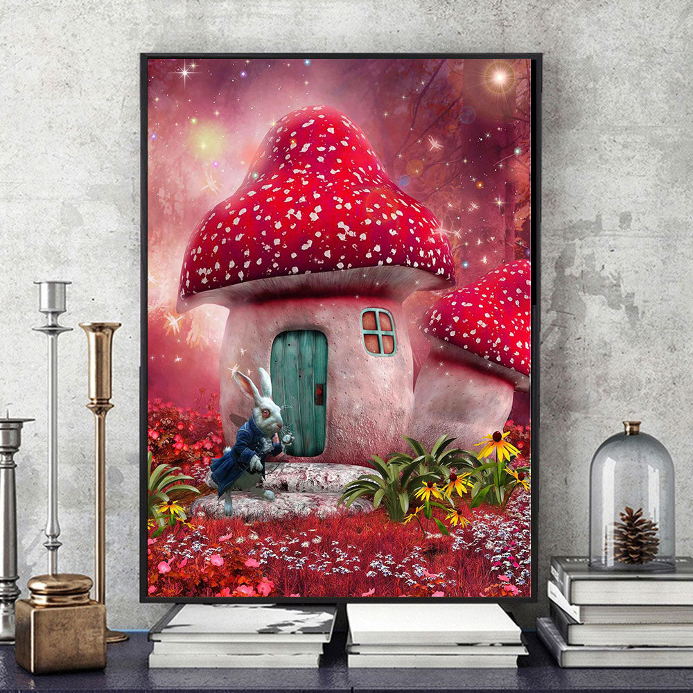 Handmade 5D Diamond Painting Kit for Home Decor & Gift - Multiple Sizes & Shapes