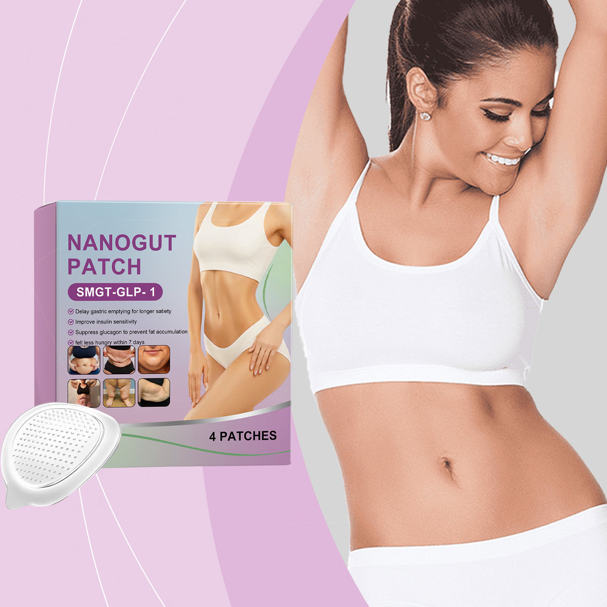 Body Nursing Adhesive Bandage Light Display