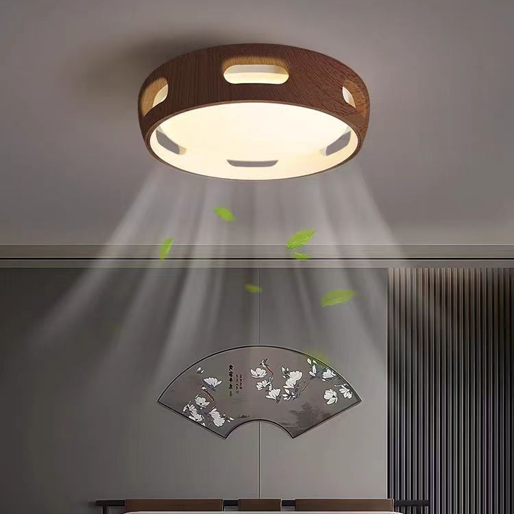 Leafless Dimmable Fan-Light with Full Spectrum Eye Protection for Bedroom