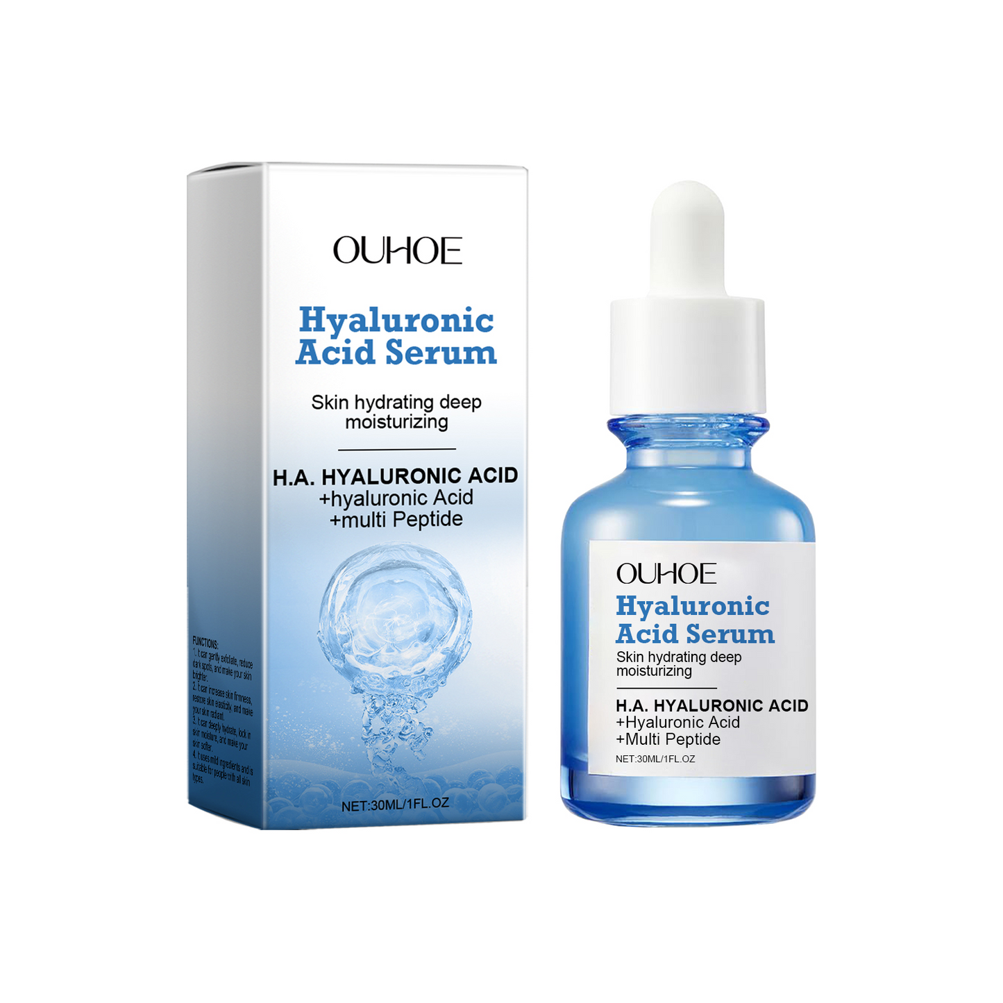 Facial Moisturizing Serum with Collagen & Vitamin B5 - 30ml