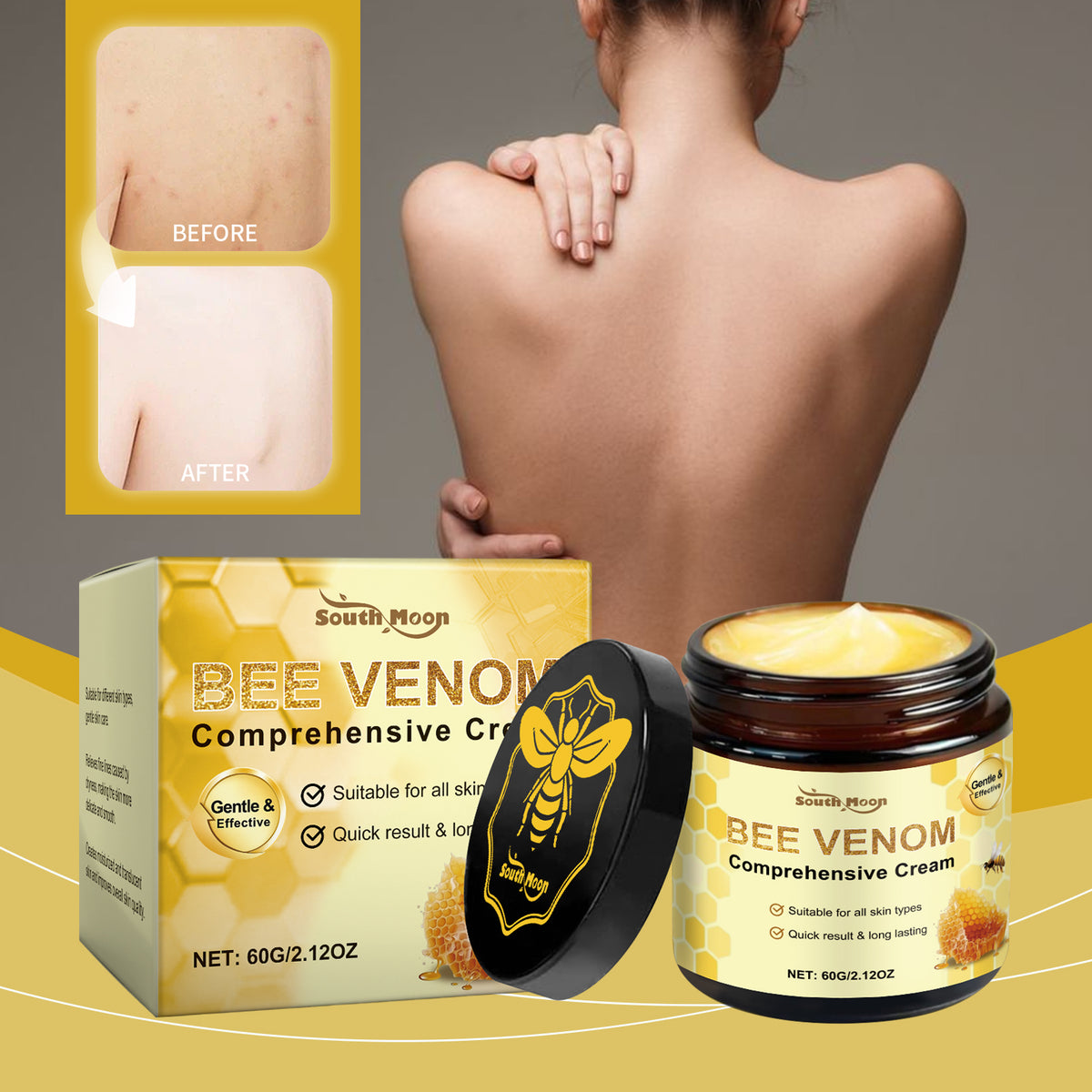 Bee Skin Moisturizing Cream 60g