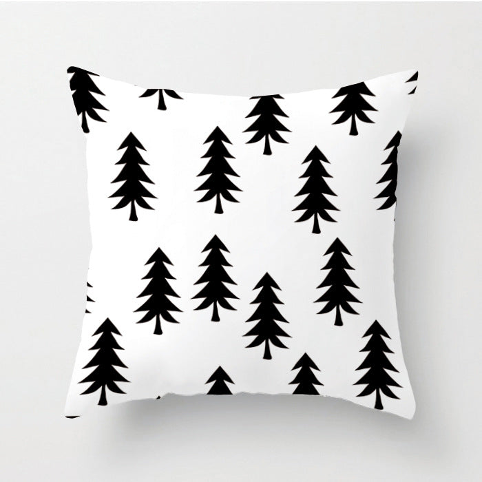 Velvet Backrest Cushion for Sofa and Living Room - White 45x45cm