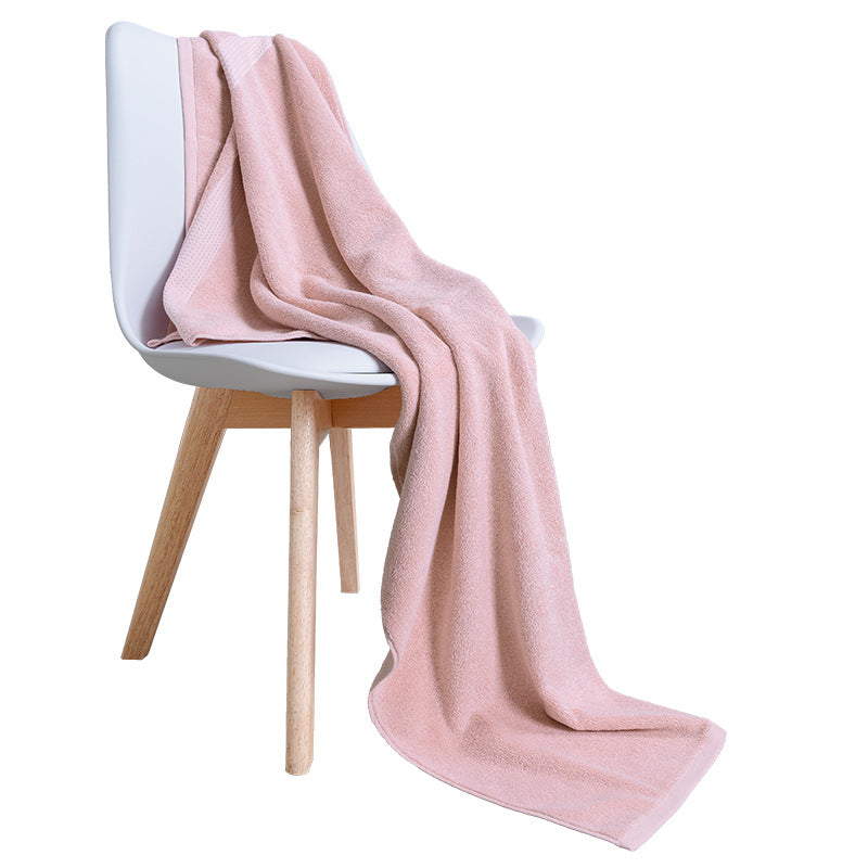 Pure Cotton Bath Wrap Without Fluorescent Thickening - Soft Skin-Friendly Towel