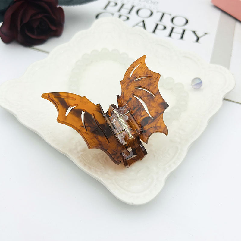 Bat Barrettes Halloween Hair Clips for Girls