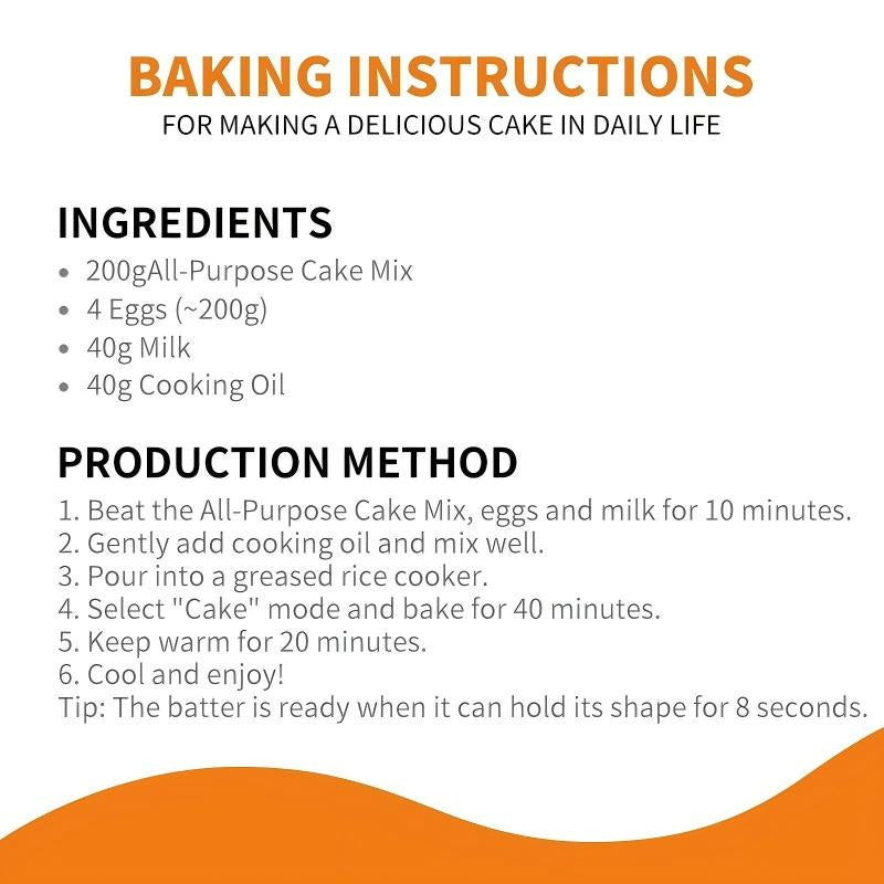 Premium Cake Flour for Soft & Fluffy Cakes - 3pcs