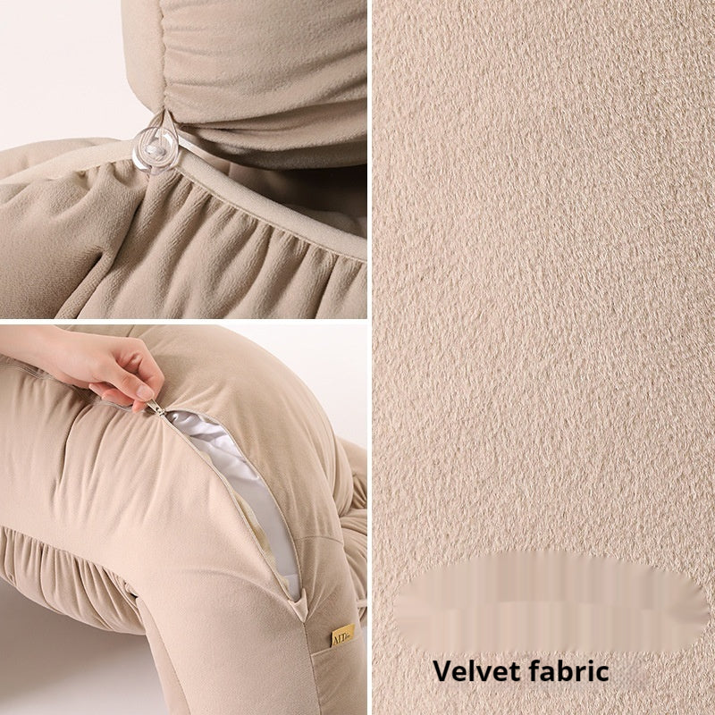 Backrest Pillow for Sofa Bed Support Cushion Neck and Waist Support