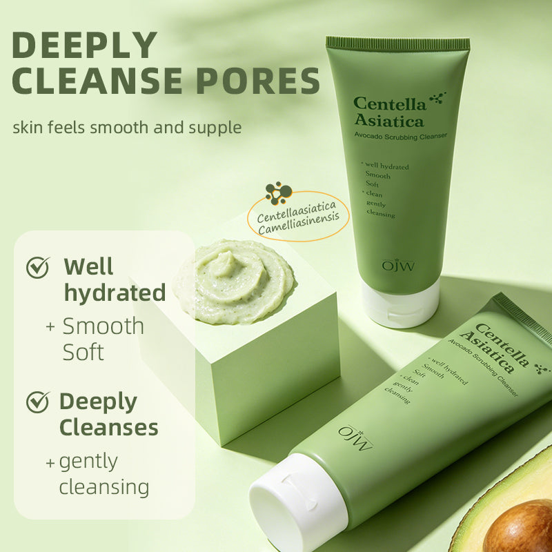 Avocado Facial Cleanser for Brightening & Smoothing - 100g