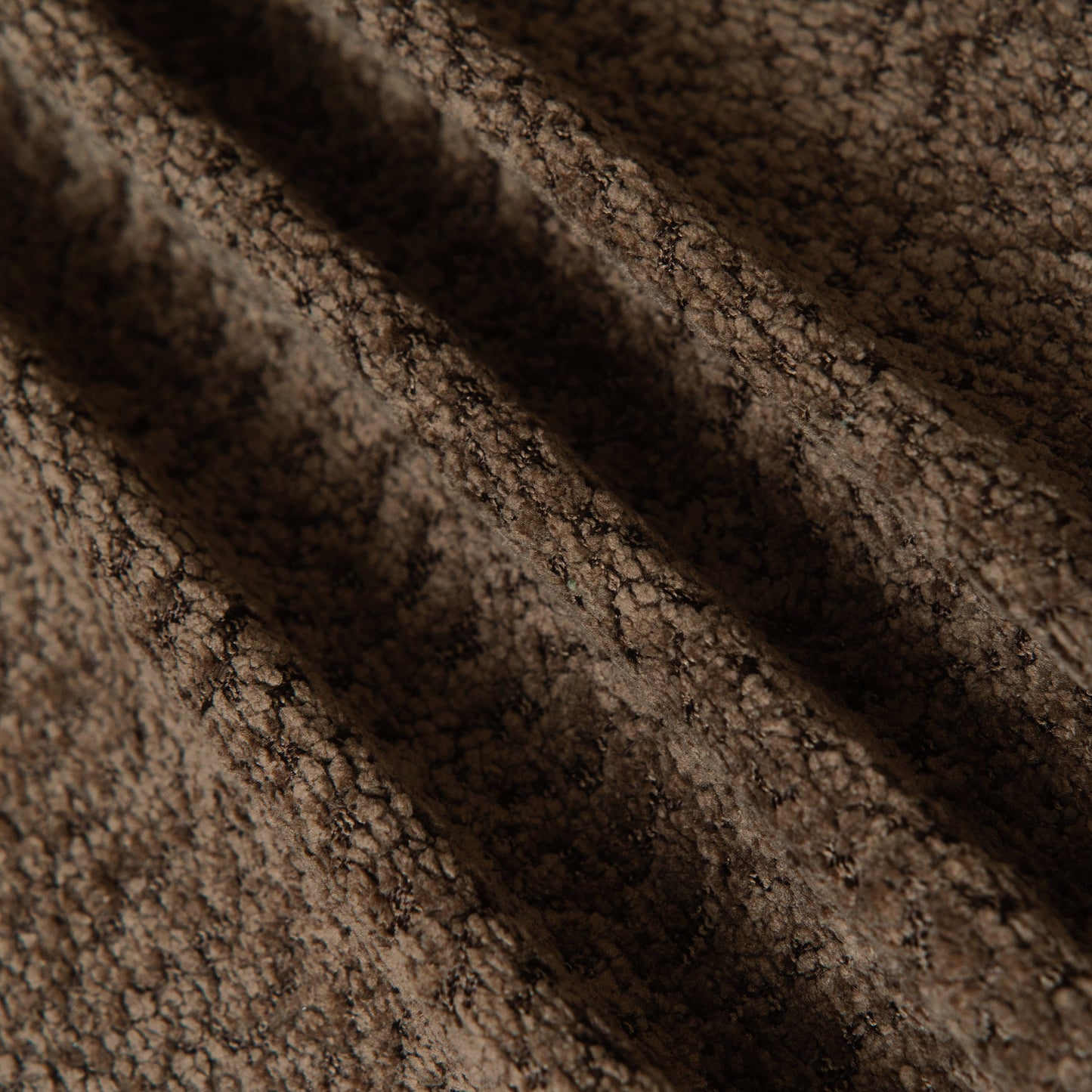 Modern Chenille Loveseat Sofa - 58.27 Inches, Dark Brown