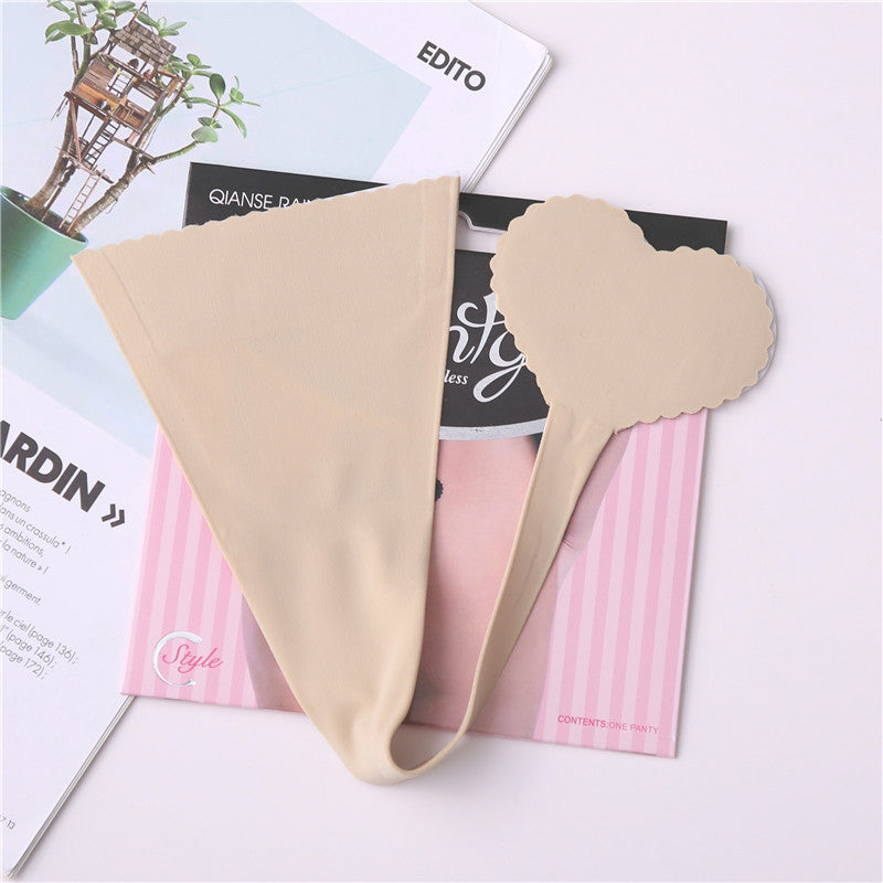 Seamless Glossy T Pants for Women - Low Waist, Invisible Fit