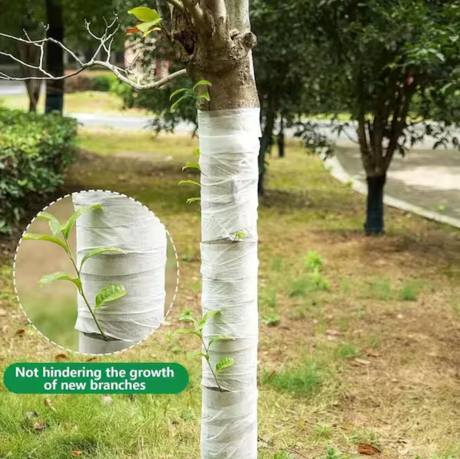 Tree Protector Wraps White Garden Tree Bandages 0.08x35m or 100m