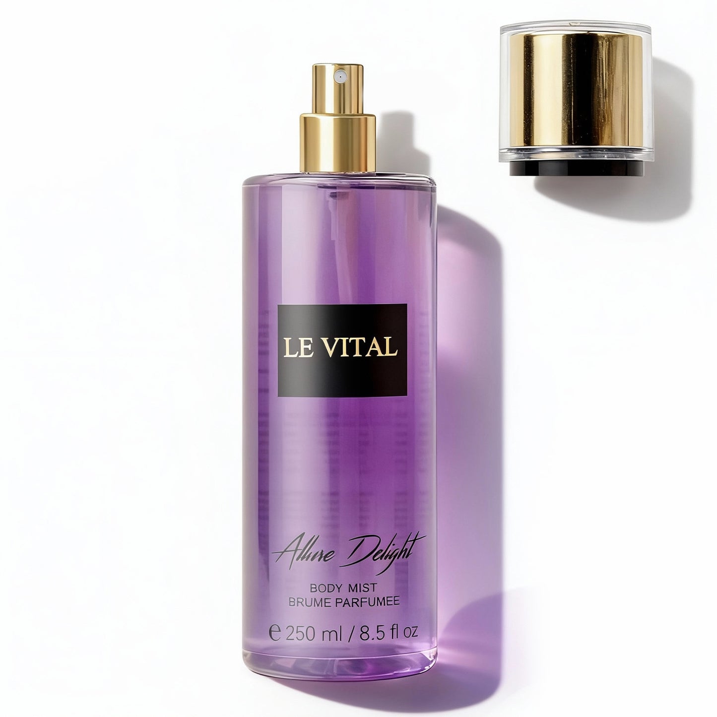 Hydrating Fragrance Body Mist Spray - 250ml Long-Lasting Scented Body Splash
