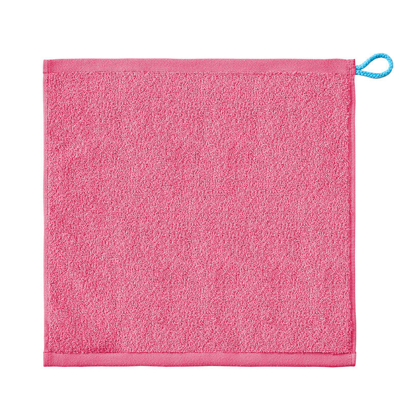 Children's Cotton Towel Solid Color 34x33cm - Soft & Absorbent