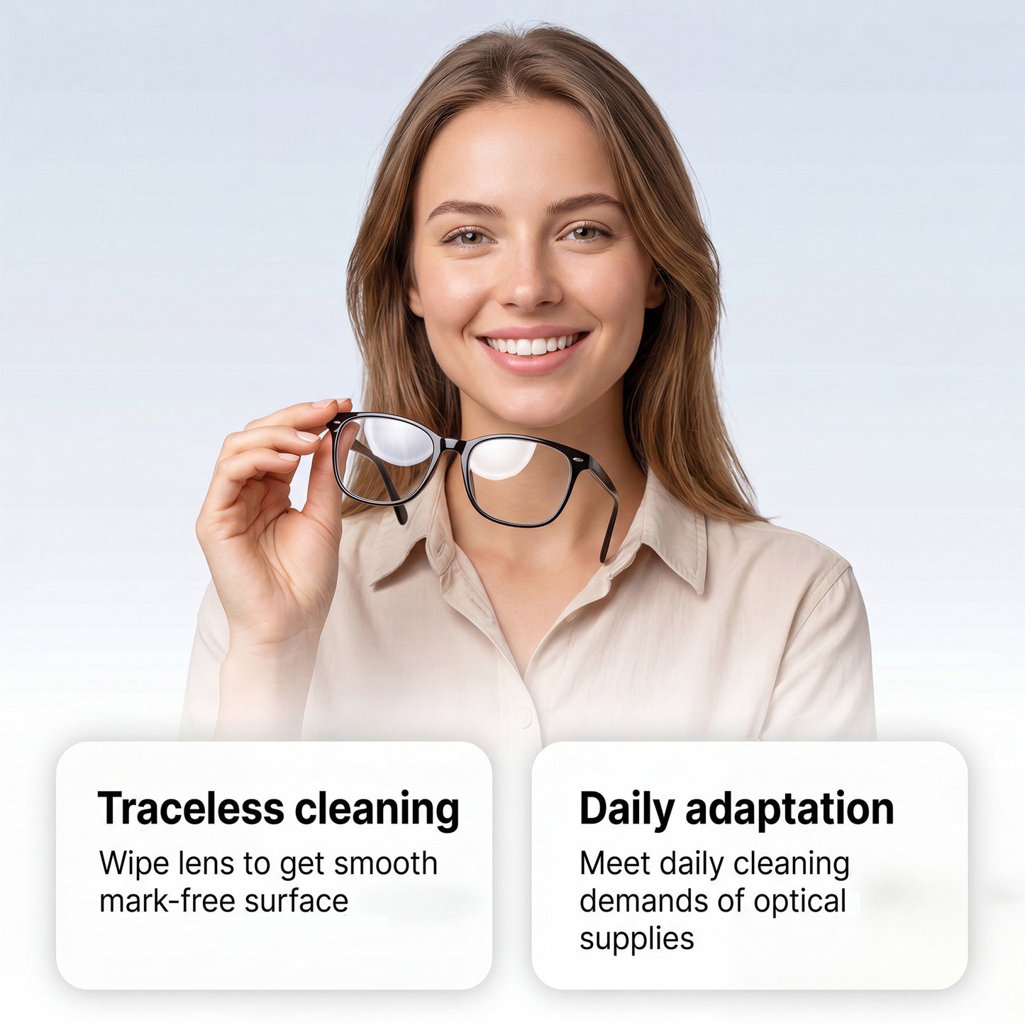 Lens Cleaning Solution 60ml for Eyewear & Camera Lenses - Gentle Care