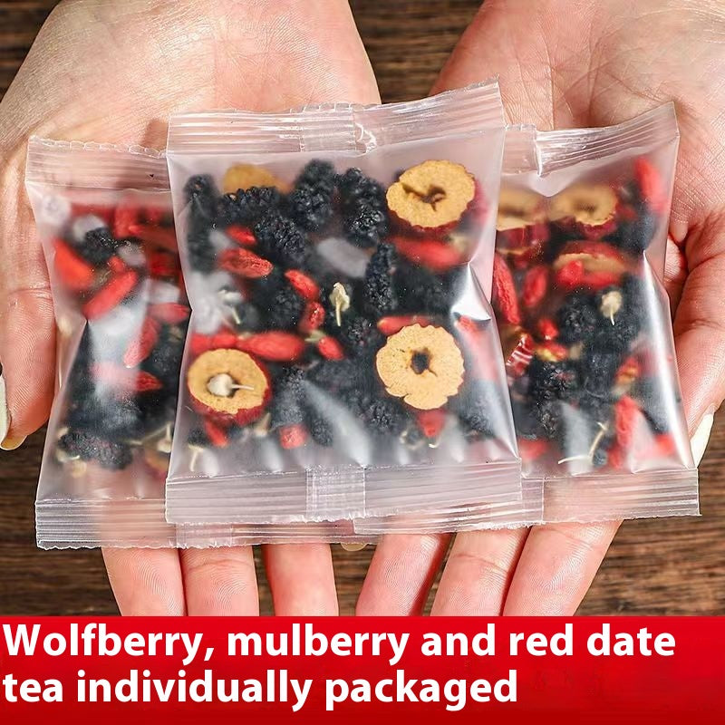 Herbal Red Date and Black Wolfberry Tea - Health & Wellness Drink