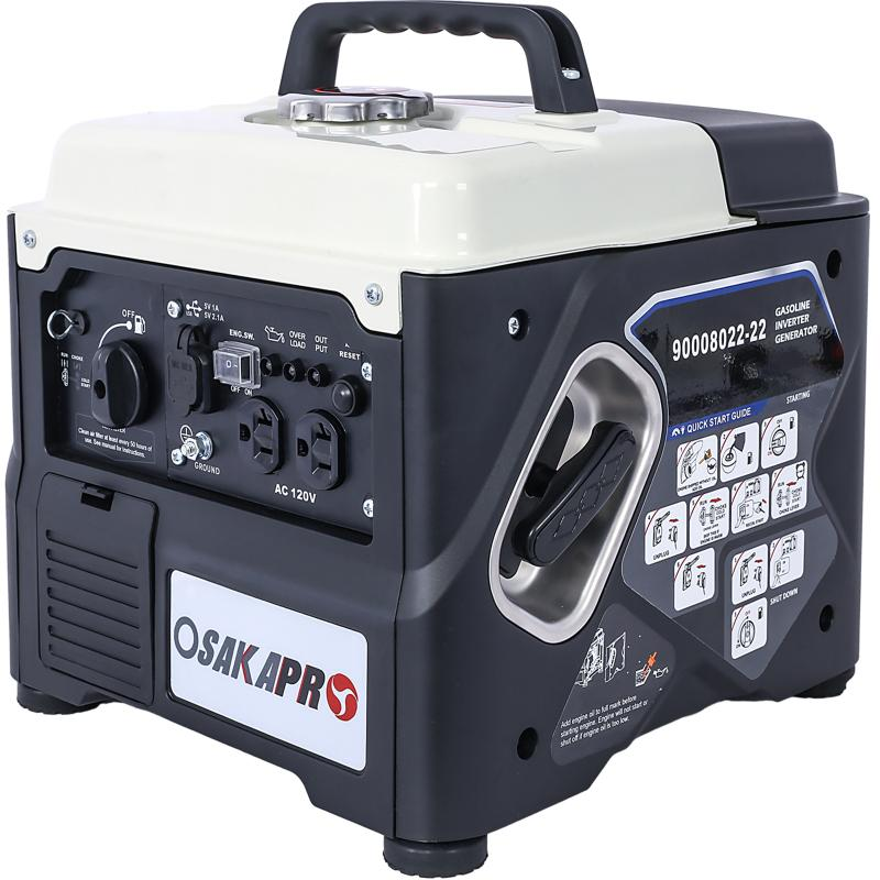 Portable 1200W Inverter Generator - Ultra-Quiet & Eco-Friendly