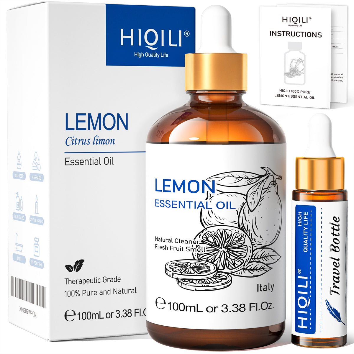 Essential Oil Plant Extract Massage Oil for Relaxation 100ml