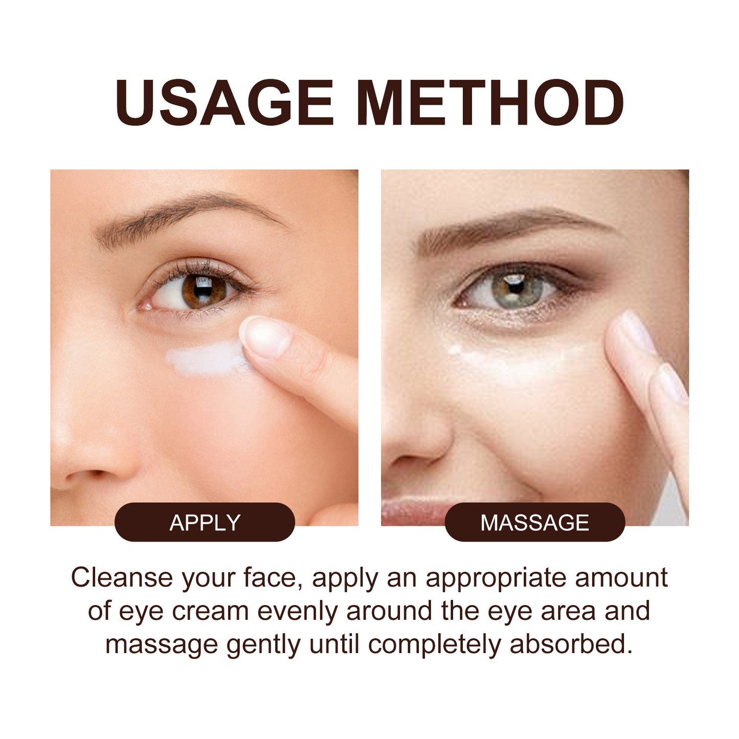 Retinol Eye Cream for Fine Lines and Firming - Moisturizing Anti-Wrinkle Eye Care