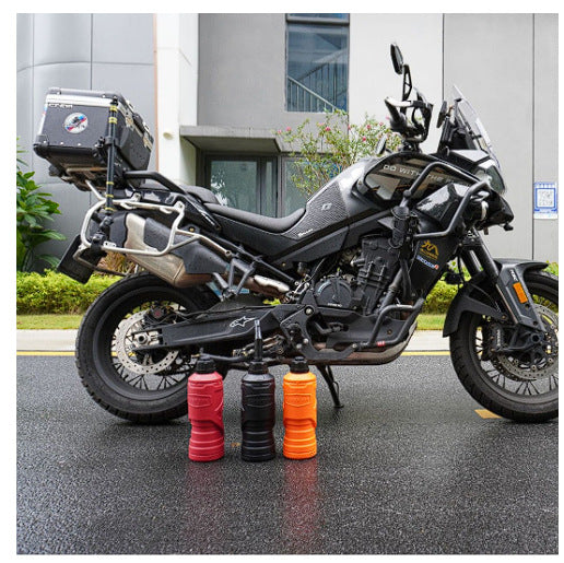 Portable Oil Drum 1.8L Thickened Plastic Car Oil Container with Handle