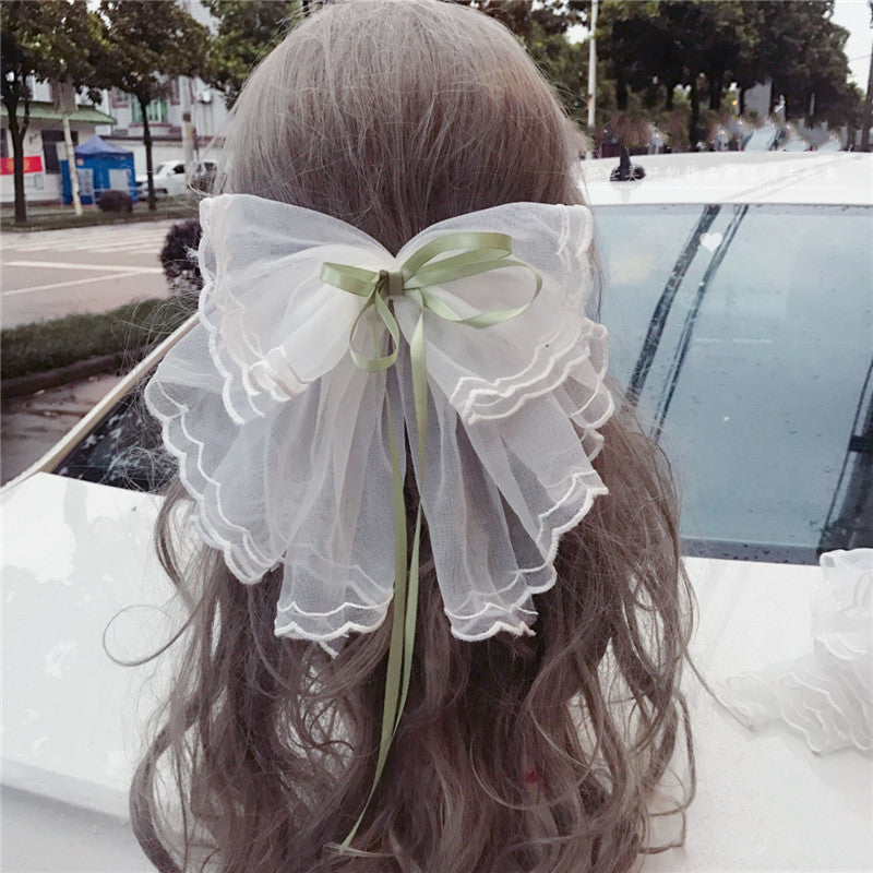 Sweet Bow Hair Clip Ponytail Hairpin - Multiple Styles