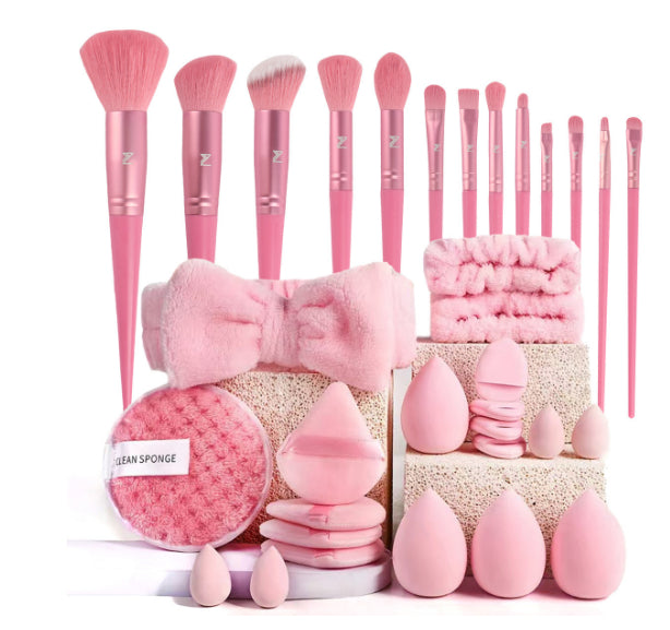 Beauty Tool Set 40 Pieces Makeup & Face Wash Full Collection