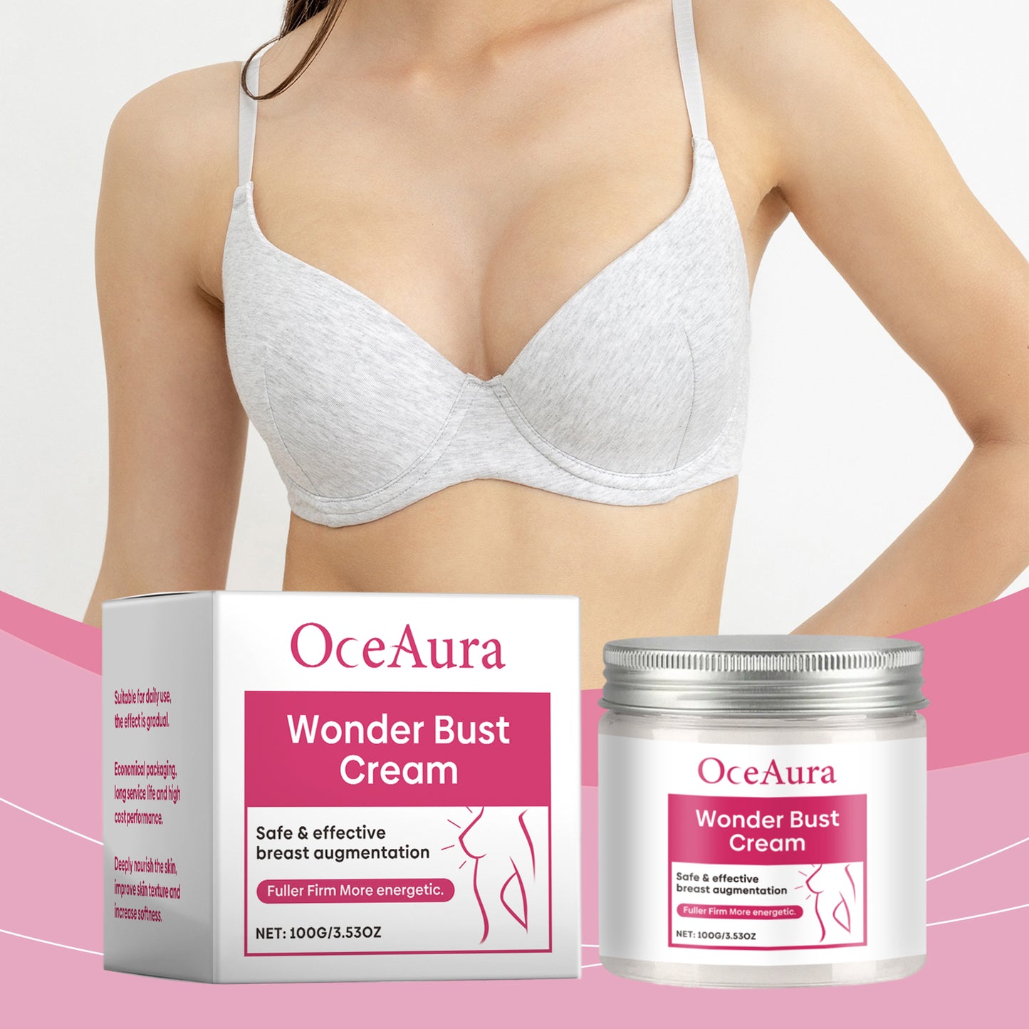 Breast Firming and Nourishing Cream with Collagen and Vitamin E