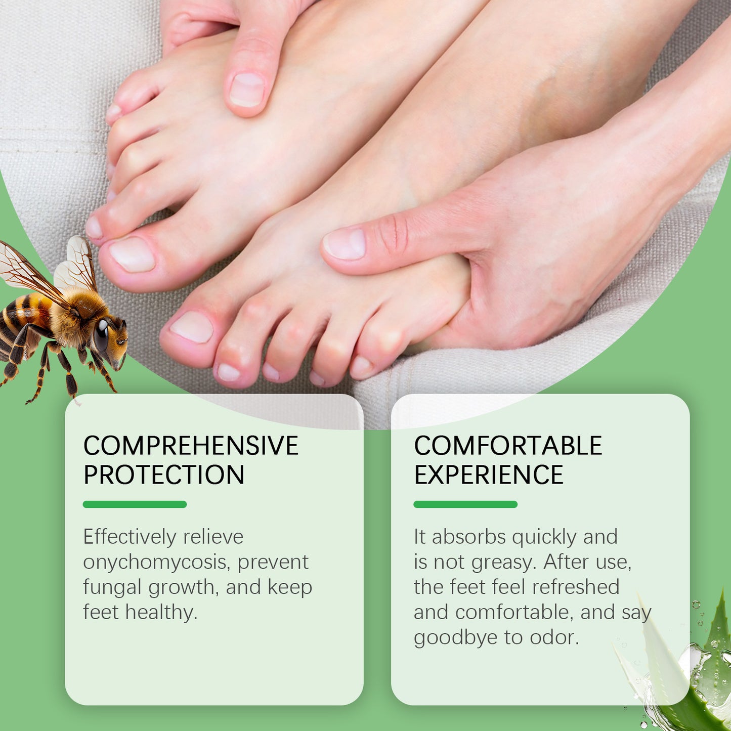 Nail Care Repair Spray with Tea Tree Oil & Aloe - 30ml